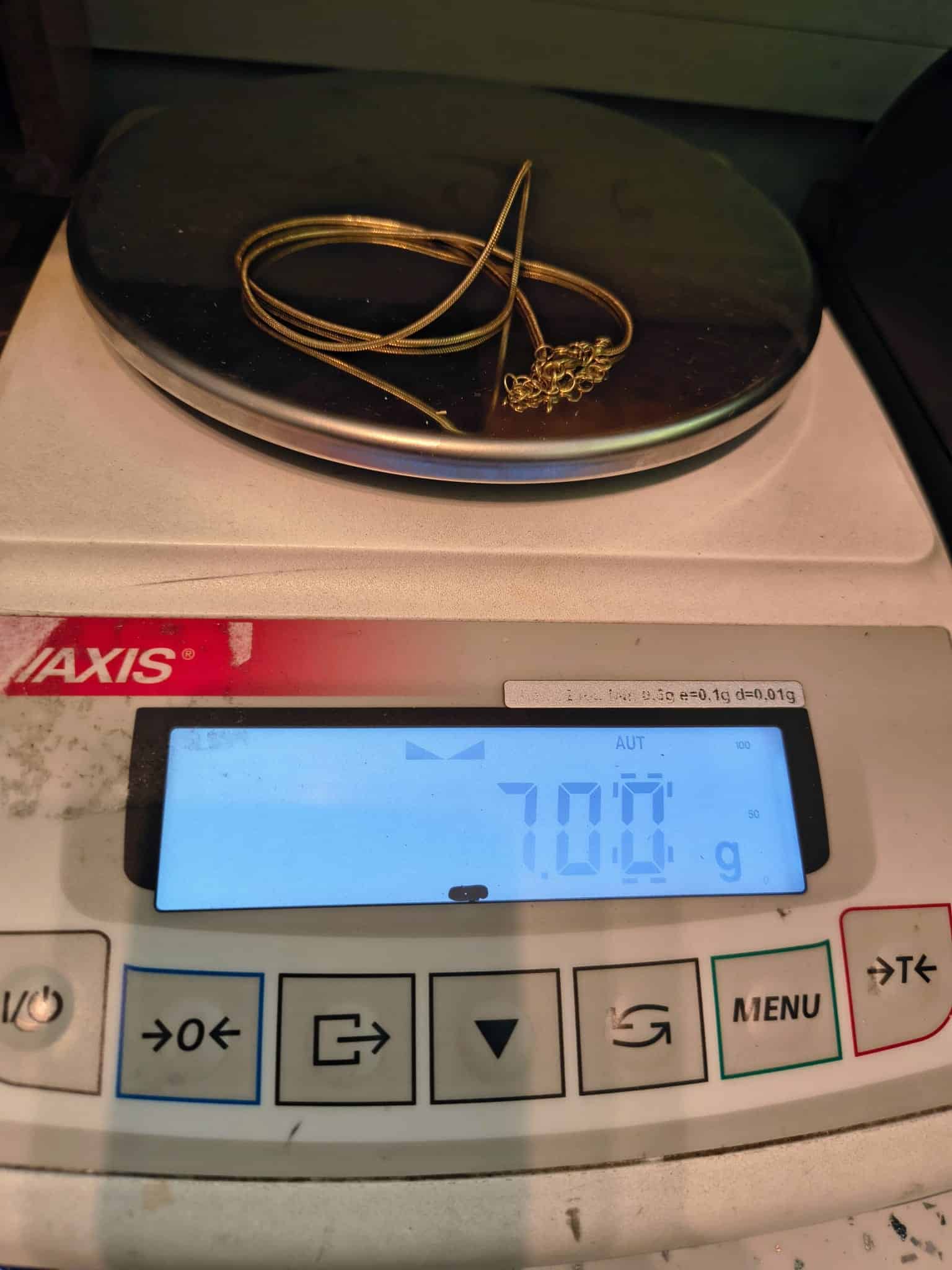 585 ZŁOTO ŁANCUSZEK 7,00g P3 LL10/2025 (Kopia)