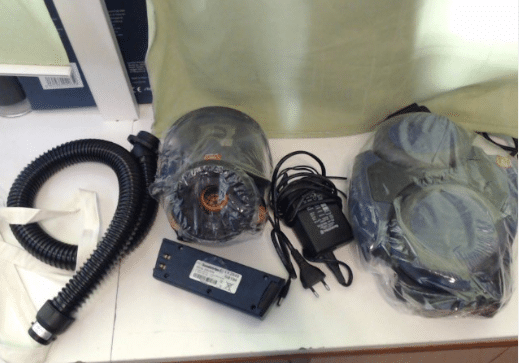 JEDNOSTKA FILTRUJĄCA SUNDSTRÖM SR 500 + MASKA + ZASILACZ LL35/2025 P3