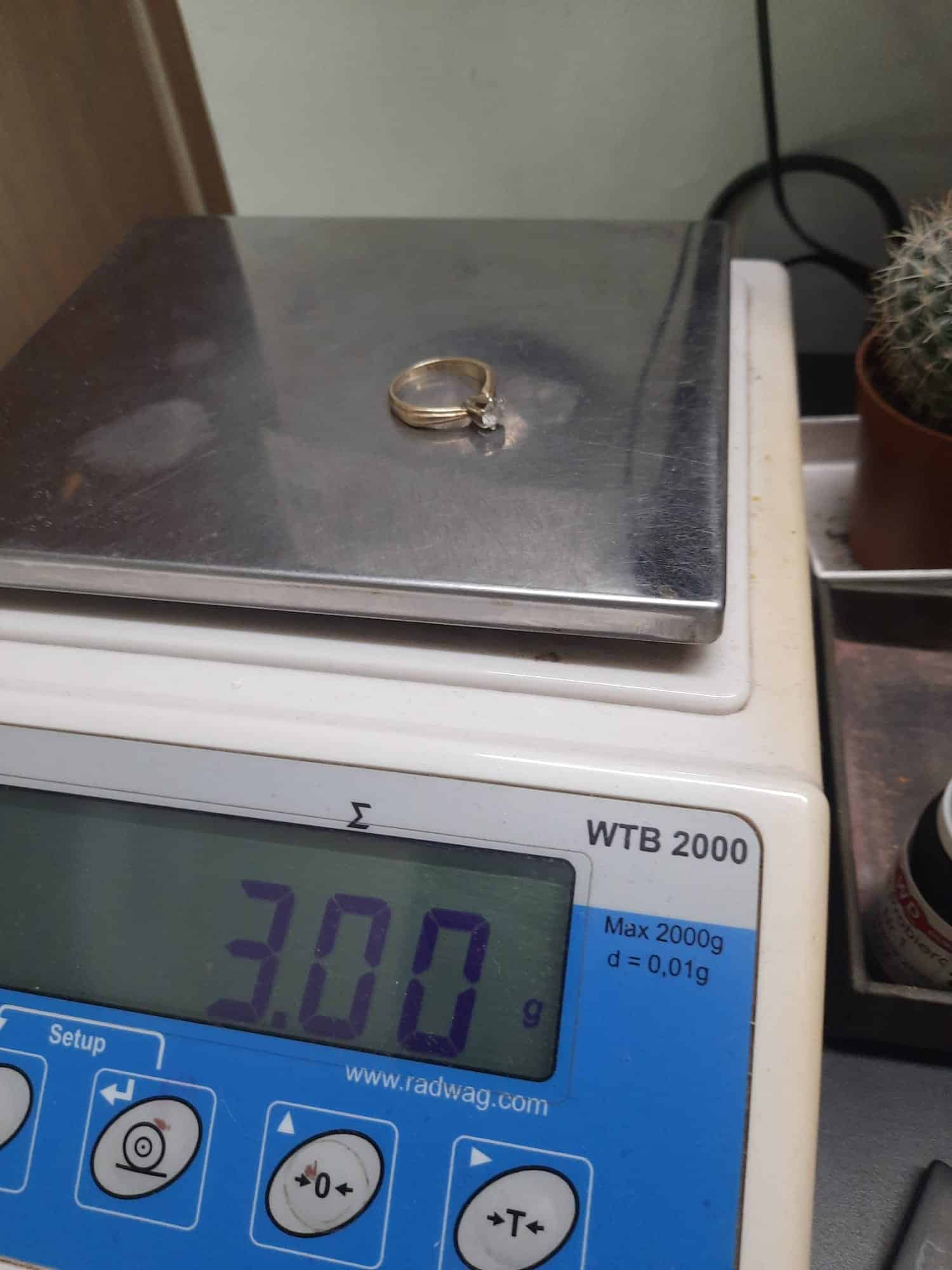 585 ZŁOTO PIERŚCIONEK 2.98G L 137/2026 (Kopia)