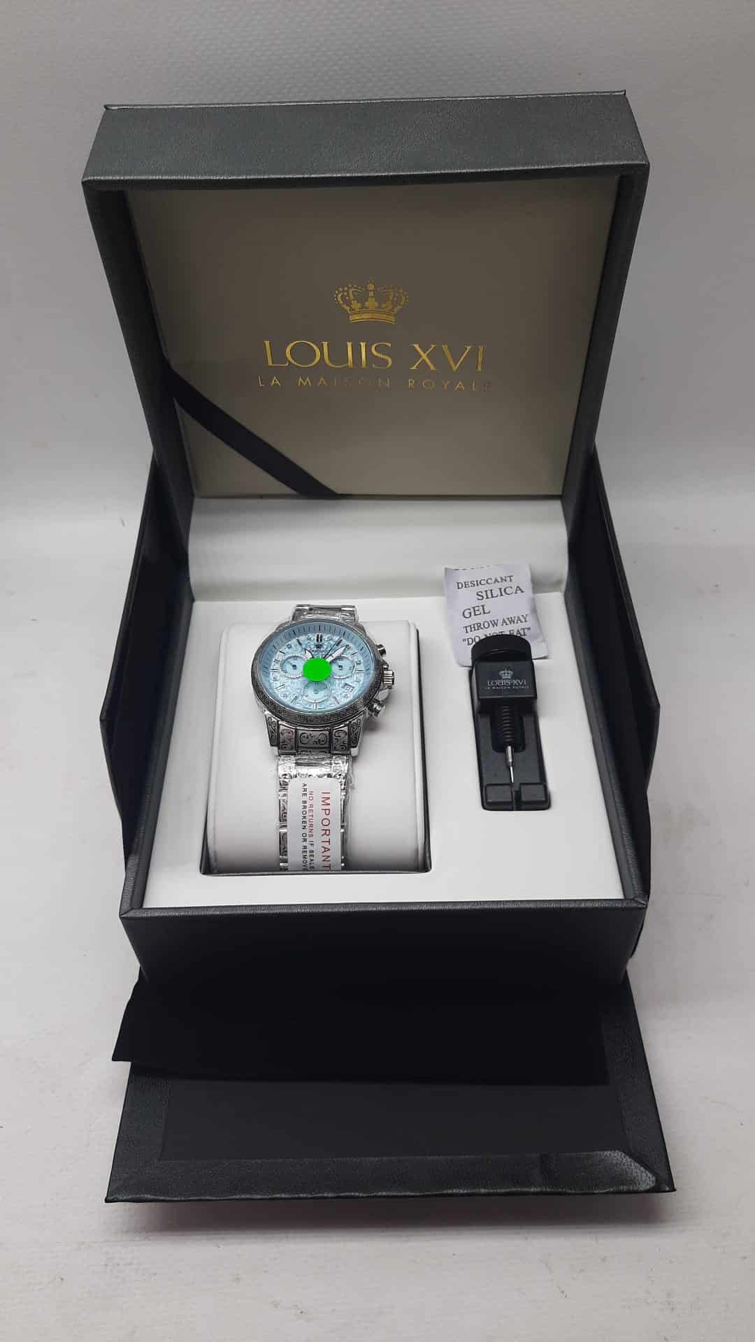 L377/2026 P4 LOUIS XVI LXVI6023 DAMENUHR PALAIS ROYALE CHRONOGRAPH 38MM 10ATM+PAP+PUD +DOD ZAK