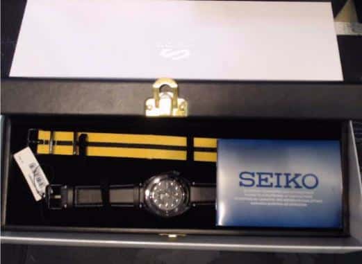 ZEGAREK SEIKO SRPK39K1 BRUCE LEE EDITION + DOD. PASEK + PUD + DOW. ZAK