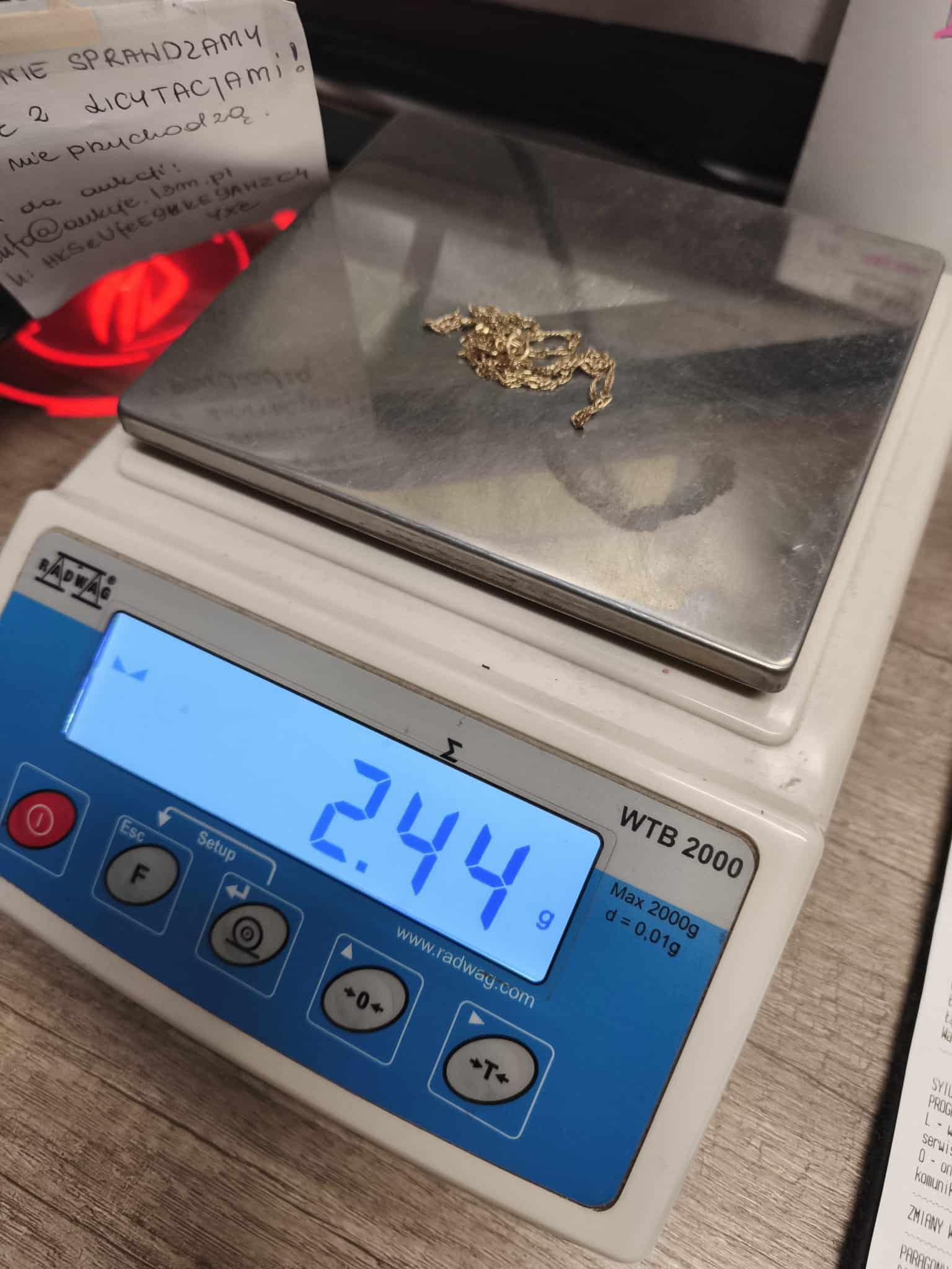 585 ZŁOTO ŁAŃCUSZEK LL45/2026 P1