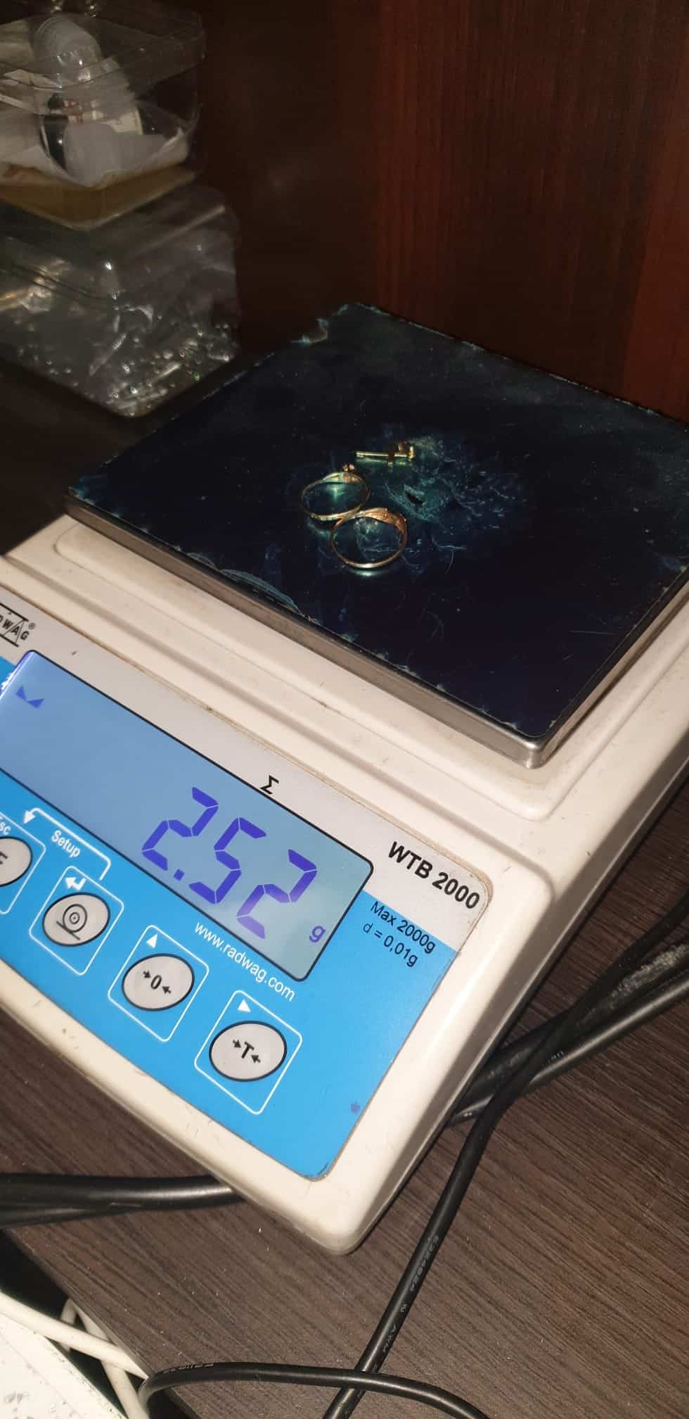 585 ZŁOTO PIERŚCIONEKX2 ZAWIESZKA NZK LL26/2026 P2