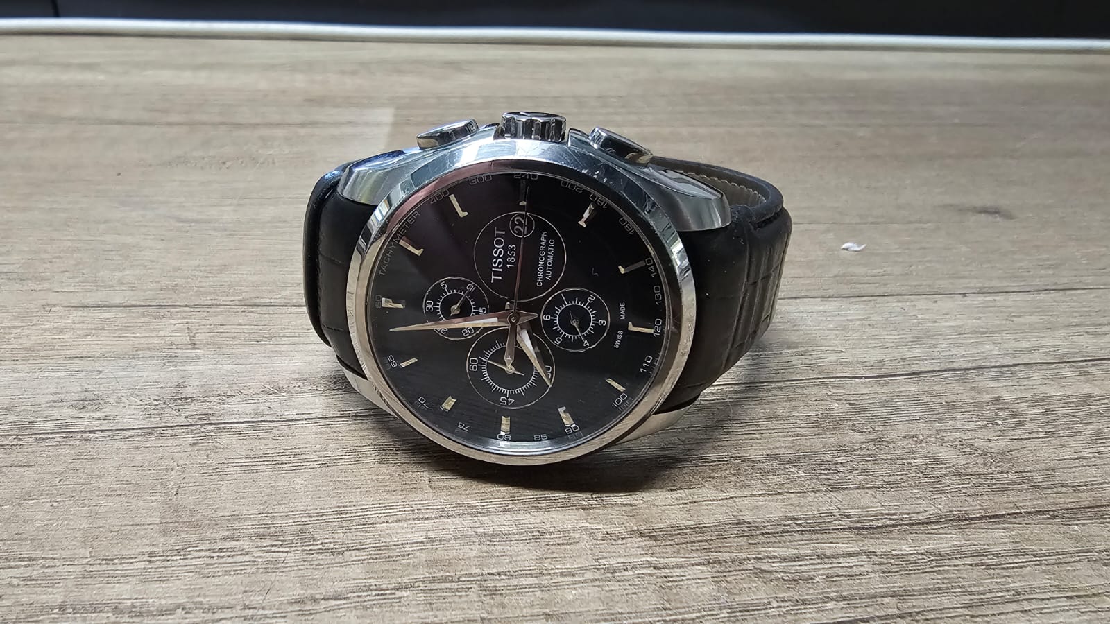 ZEGAREK TISSOT 1853 T035627A CZARNY PASEK LL136/2026P1