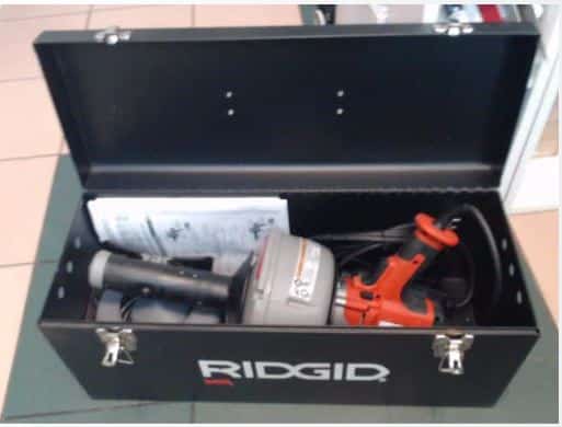 PRZEPYCHACZ DO RUR RIDGID K-45-5 36043 RHQ K-45AF5 + KOMPLET WALIZKA LL119/2026 (Kopia)