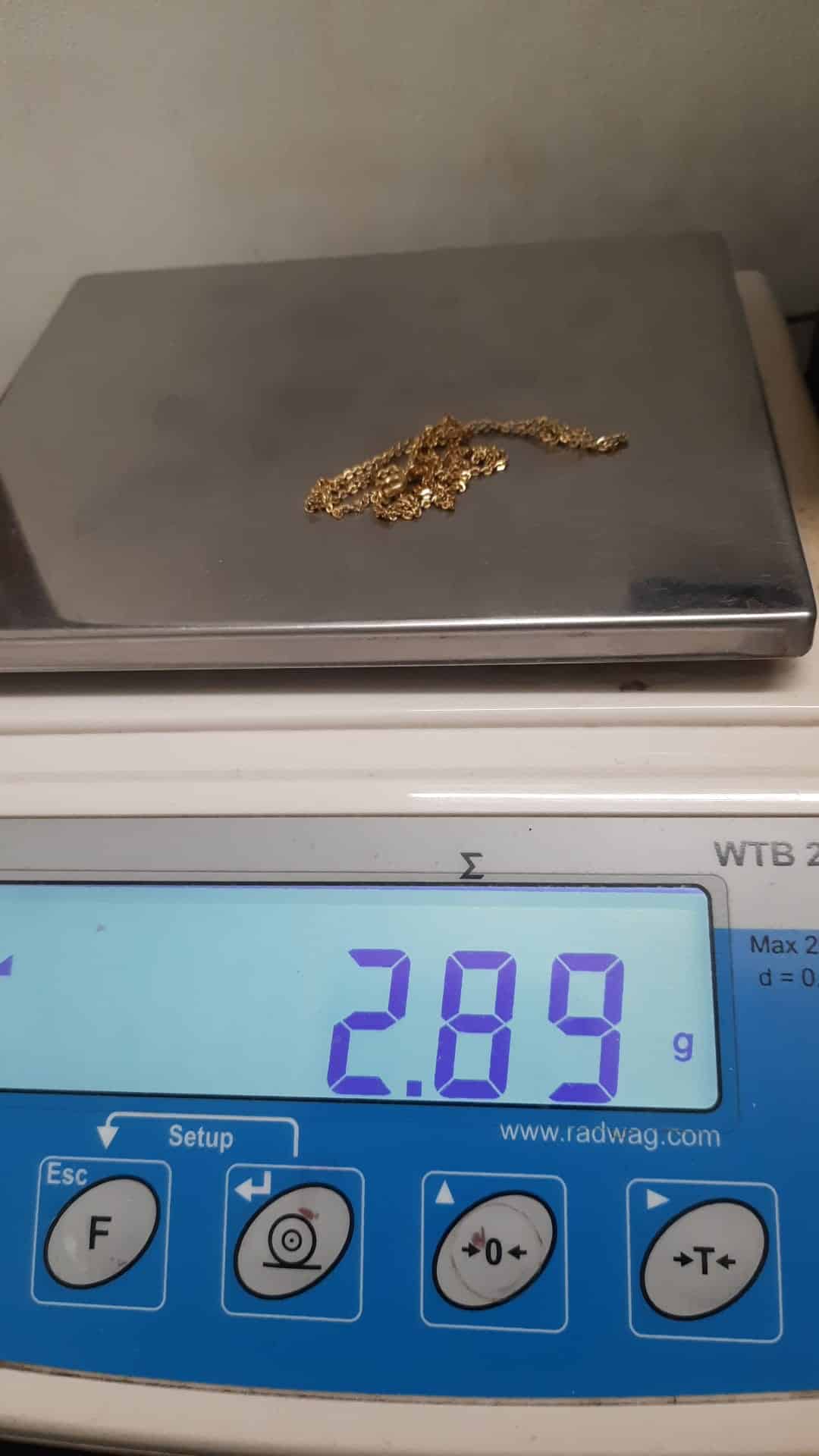 P4 L 783/2026 585 ZŁOTO ŁANCUSZEK 2,90G