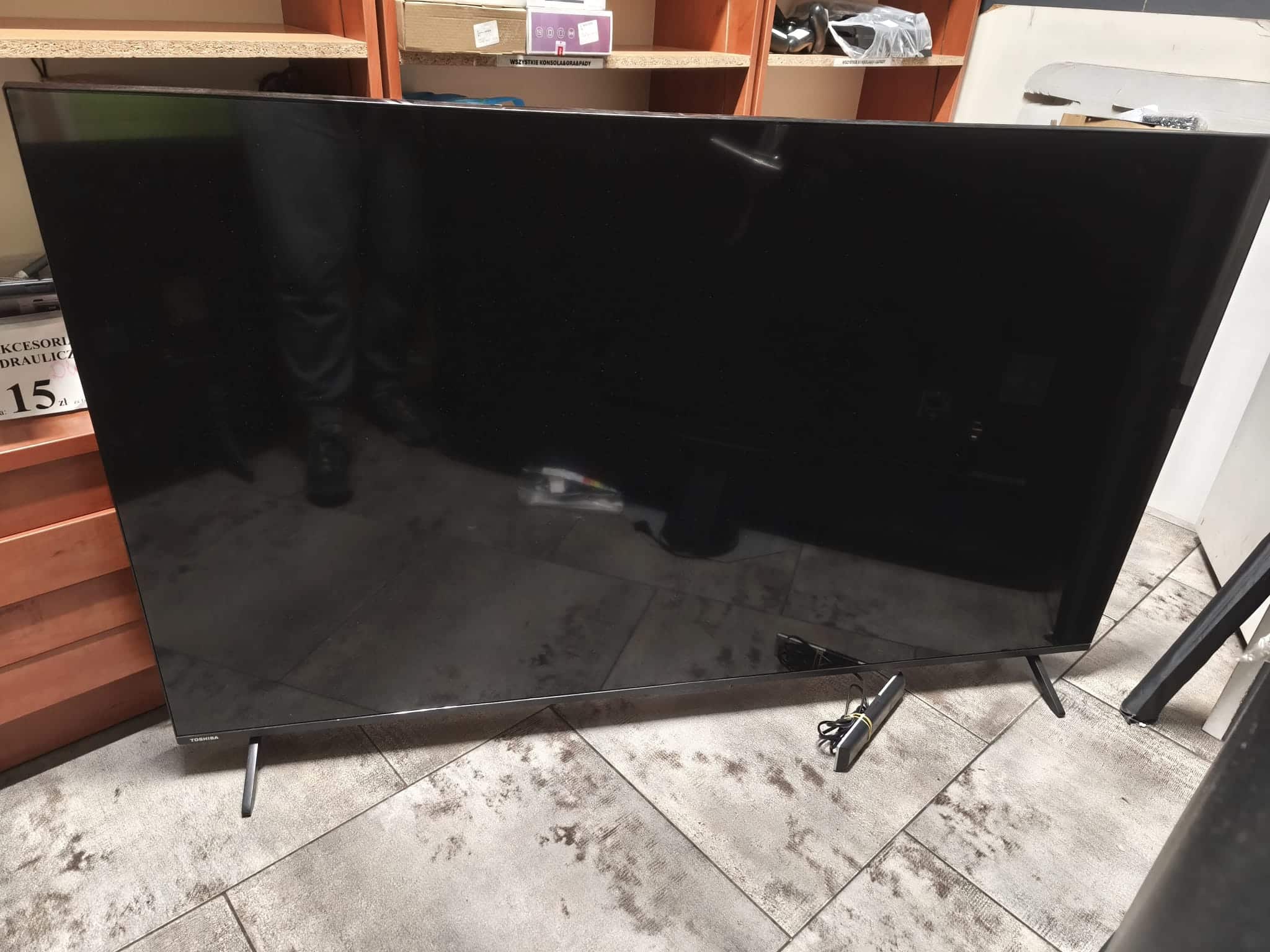 TELEWIZOR TOSHIBA 65UV2463DG + KABEL + PILOT LL155/2026 P1