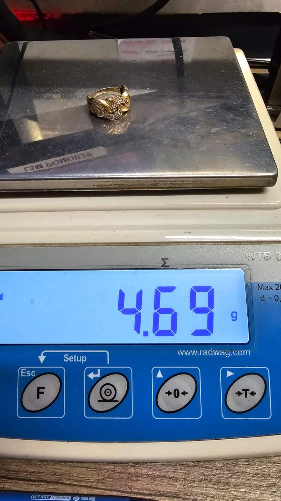 585 ZŁOTO PIERŚCIONEK 4,69G LL293/2026