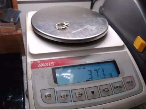 583 ZŁOTO PIERSĆIONEK 3,73G LL224/2026 P3