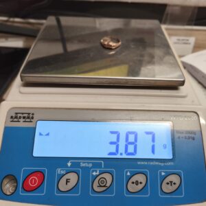 585 ZŁOTO PIERŚCIONEK 3,87g P1 LL 311/2026