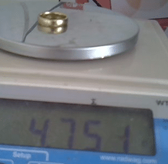 333 ZŁOTO OBRĄCZKA 4,75G LL364/2026